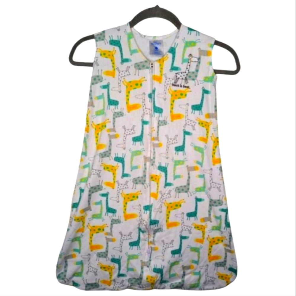HALO Cotton Sleep Sack Giraffe Print Gender Neutral Unisex Size Medium 6-12